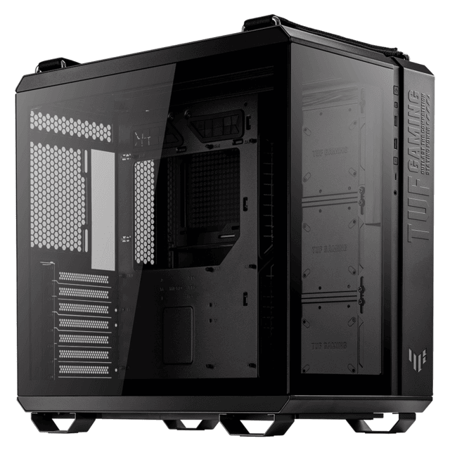 Gabinete Asus GT502 TUF Gaming Black / ATX / Micro-ATX / Mini-ITX / Dual Chamber Chassis 