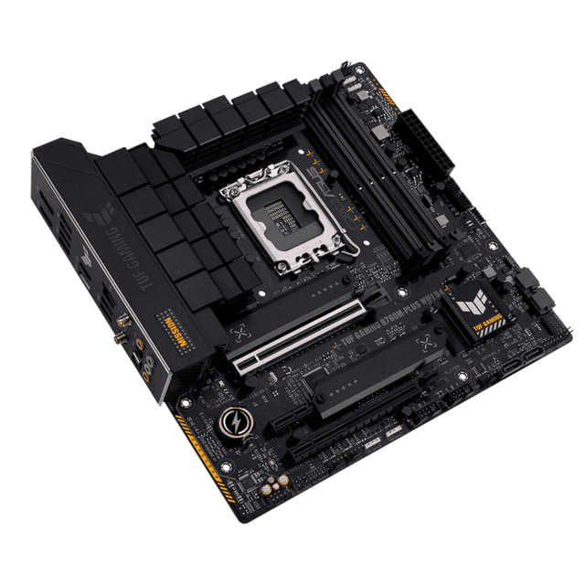 Tarjeta Madre ASUS TUF GAMING B760M-PLUS WIFI D4 / Micro-ATX / Socket1700 / Intel B760