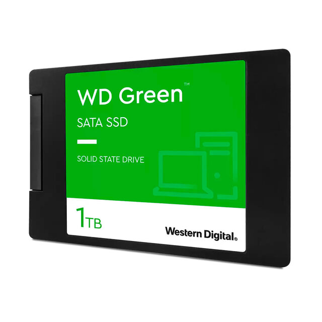 Unidad SSD Western Digital WD Green, 1TB, SATA III, 2.5", 7mm