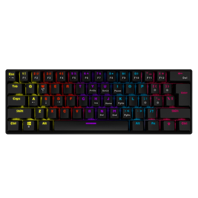 Teclado Gamer Mecanico XPG SUMMONER MINI Switch Blue / 60% / RGB 