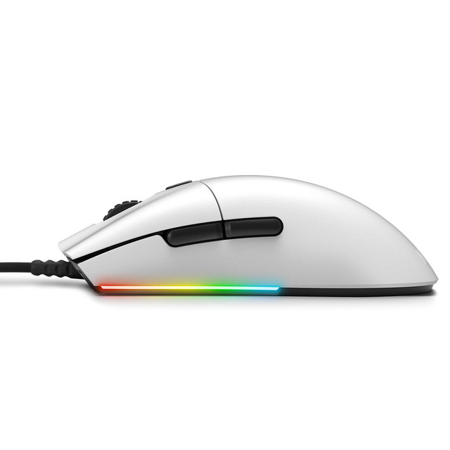 Mouse NZXT Lift Ambidiestro / Blanco / RGB
