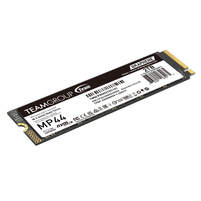 Unidad SSD Team Group MP44 NVMe / 2TB / PCI Express 4.0 / M.2