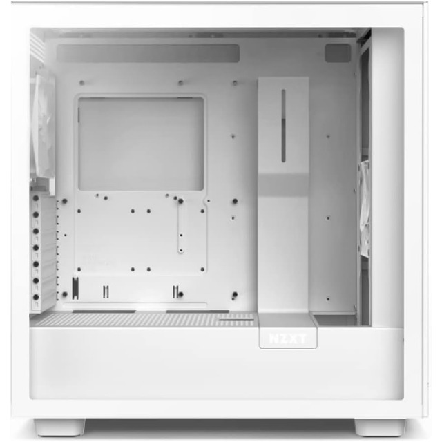 Gabinete NZXT H7 FLOW Blanco / Cristal Templado / ATX