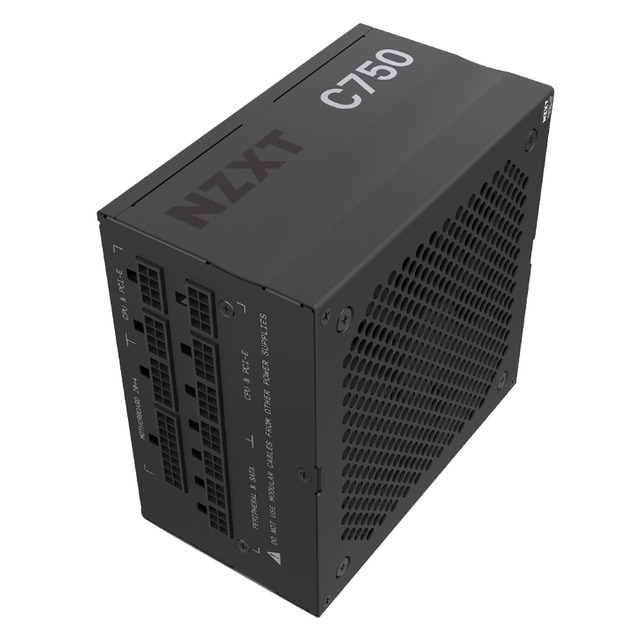 Fuente de poder NZXT C750 / 750W 80 Plus Gold Full Modular
