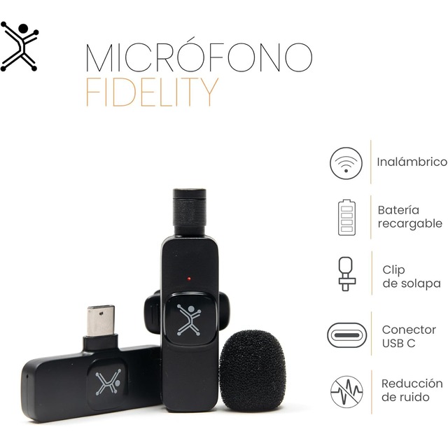 Microfono Perfectchoice para Streaming Inalámbrico / Fidelity
