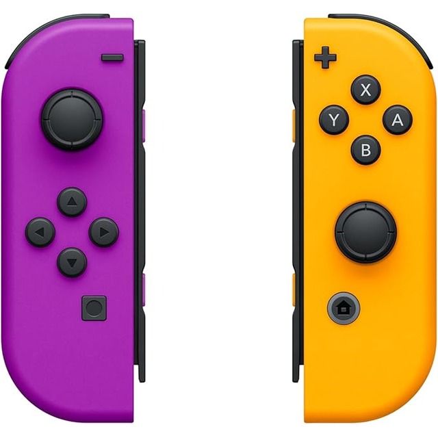 Joy-Con (L)/(R) Morado neón / Naranja neón / Nintendo Switch
