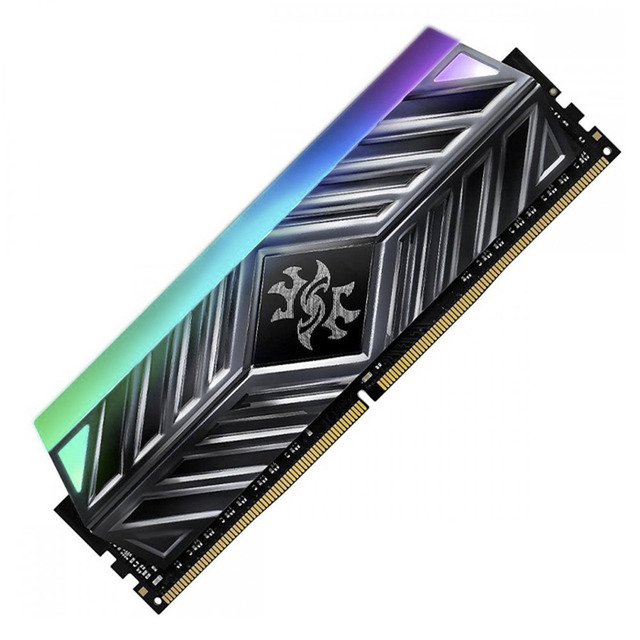 Memoria RAM DDR4 8GB / 3000MHz / Adata XPG Spectrix D41 / RGB Titanium