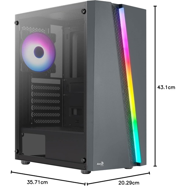 Gabinete AeroCool Blade G V1 con Ventana RGB / Midi-Tower / ATX/Micro / ATX/Mini-ITX