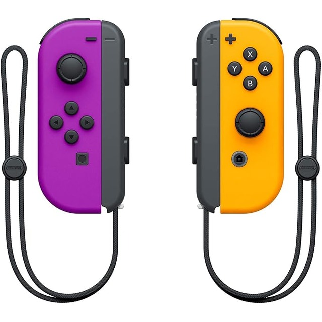 Joy-Con (L)/(R) Morado neón / Naranja neón / Nintendo Switch