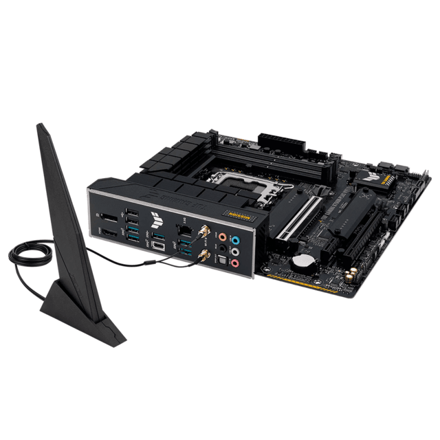 Tarjeta Madre ASUS TUF GAMING B760M-PLUS WIFI D4 / Micro-ATX / Socket1700 / Intel B760