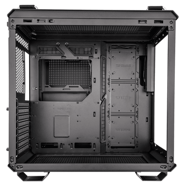 Gabinete Asus GT502 TUF Gaming Black / ATX / Micro-ATX / Mini-ITX / Dual Chamber Chassis 