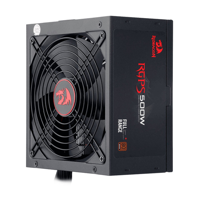 Fuente de poder Redragon RGPS 500W / 80 Plus Bronze