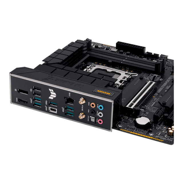 Tarjeta Madre ASUS TUF GAMING B760M-PLUS WIFI D4 / Micro-ATX / Socket1700 / Intel B760
