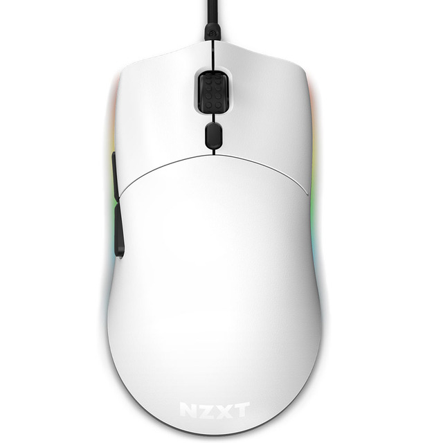 Mouse NZXT Lift Ambidiestro / Blanco / RGB