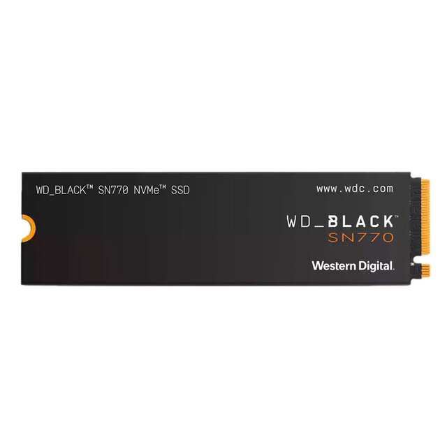 Unidad SSD Western Digital WD_Black SN770 NVMe, 500GB, PCI Express 4.0, M.2