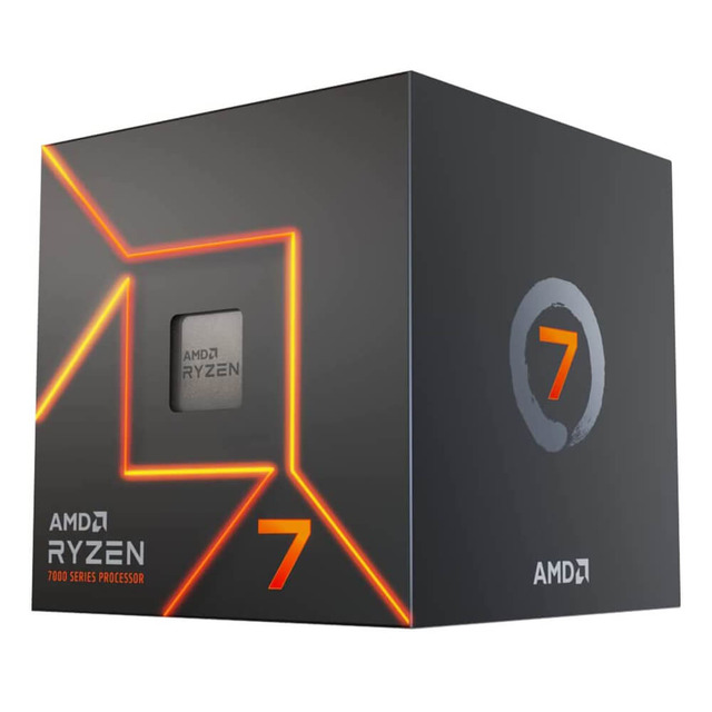 Procesador AMD RYZEN 7 7700 / 5.3 GHZ / 8 Núcleos / Socket AM5 / AMD Radeon Graphics 