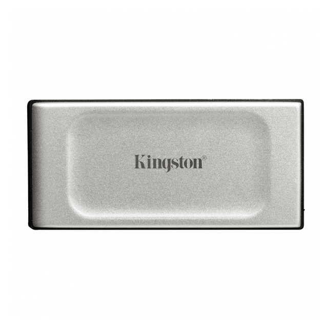 Unidad de Estado Sólido SSD Externo Kingston XS2000 / 1TB / USB C / Negro/Plata