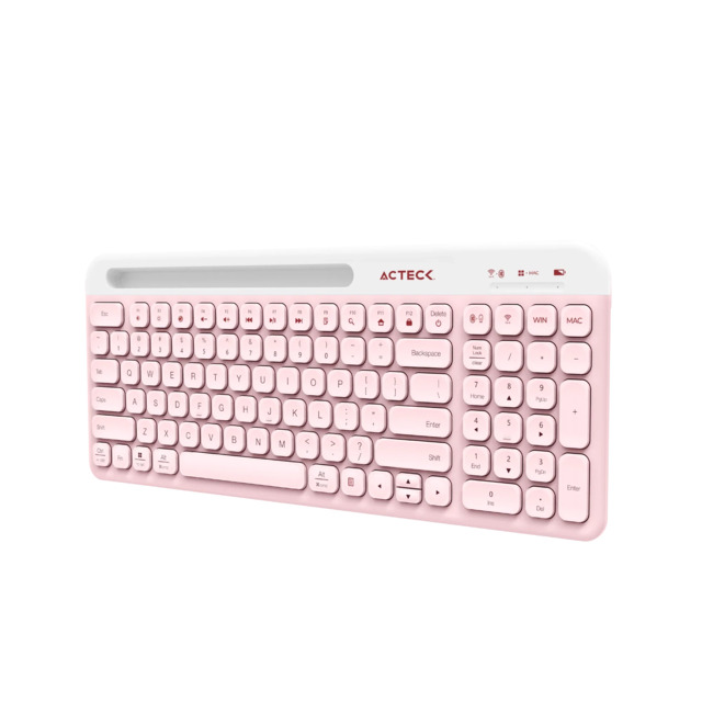 KIT TECLADO Y MOUSE ACTECK CREATOR VIRTUOS SILK MK720 ROSA