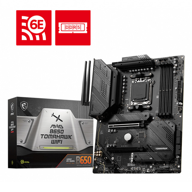 Tarjeta Madre MSI MAG B650 TOMAHAWK WIFI / Socket AM5 / ATX / DDR5 
