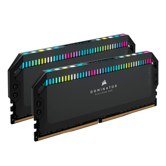 Memoria RAM Corsair Dominator Platinum RGB DDR5 / 5600MHz / 32GB (2x16GB / Black