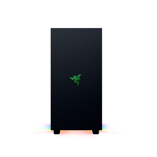 Gabinete Razer Tomahawk / Torre ATX / RGB / Cristal / Templado Negra