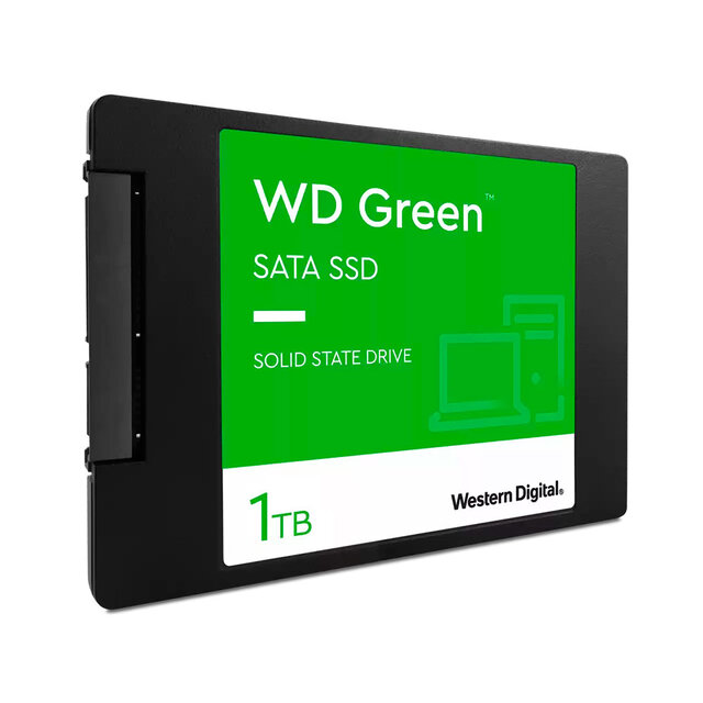 Unidad SSD Western Digital WD Green, 1TB, SATA III, 2.5", 7mm