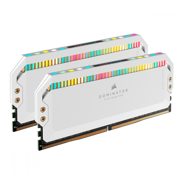 Memoria RAM Corsair Dominator Platinum RGB DDR5 / 5600MHz / 32GB (2x16GB) / White