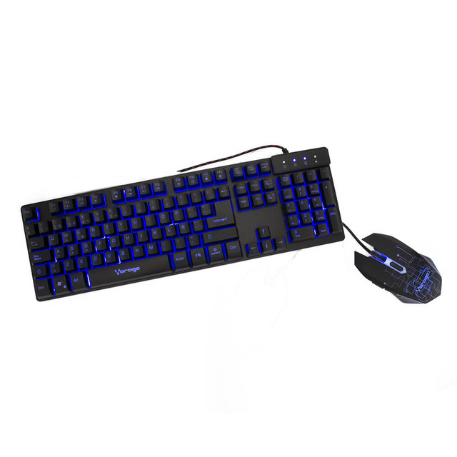 Kit Teclado y Mouse Vorago / Start The Game / KM-500  