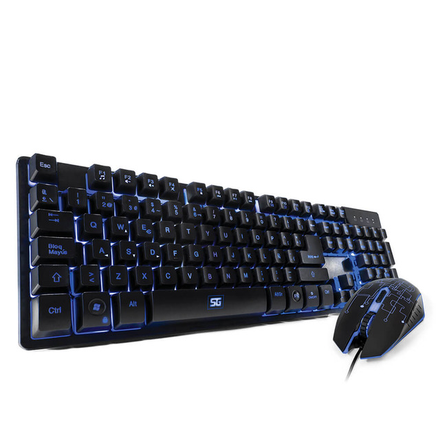 Kit Teclado y Mouse Vorago / Start The Game / KM-500  