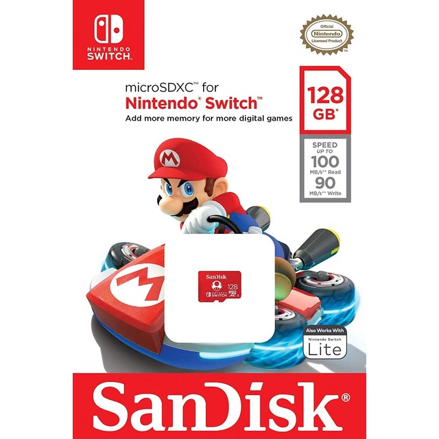 Tarjeta Micro SD  Sandisk / Nintendo Switch