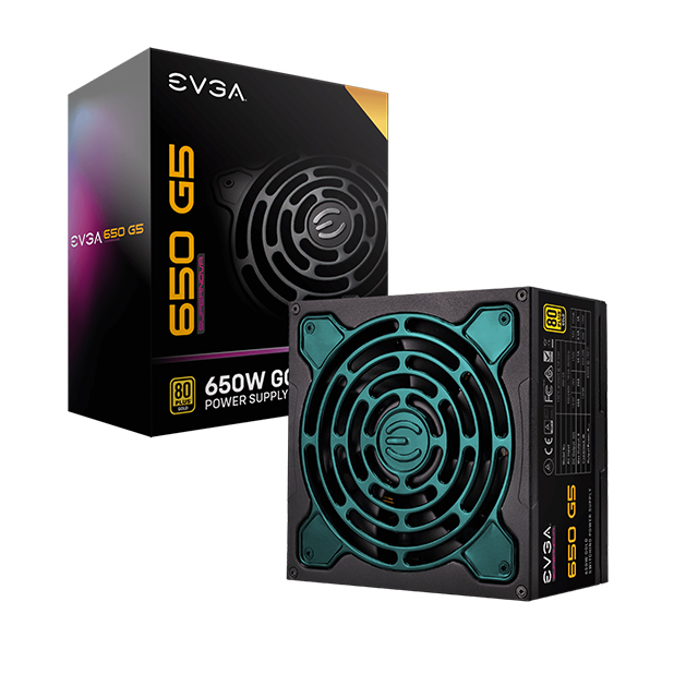 Fuente de poder 650 G5 SUPERNOVA EVGA / Certificación 80+ GOLD / Full Modular