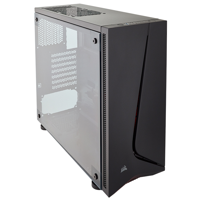 Gabinete Corsair Spec-05 Negro / USB 3.0 / Audio HD / Ventana Completa Acrilico