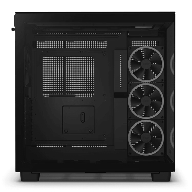 NZXT H9 Elite / Negro / ATX Mid Tower / Incluye 3 Ventiladores RGB y 1 Sin RGB 