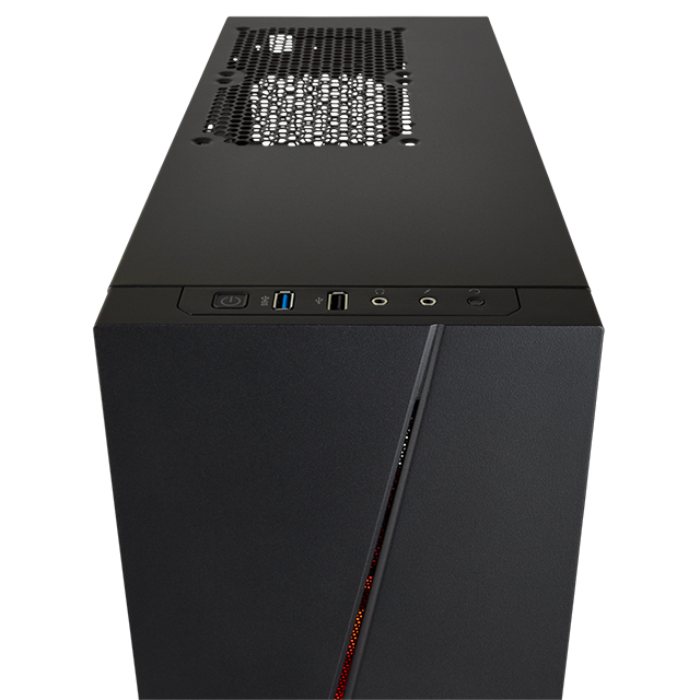 Gabinete Corsair Spec-05 Negro / USB 3.0 / Audio HD / Ventana Completa Acrilico