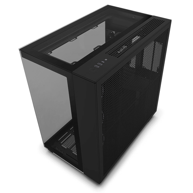NZXT H9 Elite / Negro / ATX Mid Tower / Incluye 3 Ventiladores RGB y 1 Sin RGB 