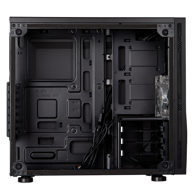 Gabinete Corsair Spec-05 Negro / USB 3.0 / Audio HD / Ventana Completa Acrilico