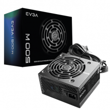 Fuente de Poder EVGA 100-W1-0500-KR 80 PLUS / ATX / 120mm / 500W