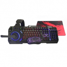 Kit Gamer Naceb de Teclado, Diadema, Mouse y Mousepad / Alambrico
