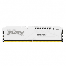 Memoria RAM Kingston Fury Beast DDR5 / 5200MHz / 16GB / Blanco