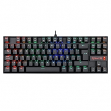 Teclado Redragon Kumara / RGB / Mecánico / Outemu Red / Alámbrico / Negro