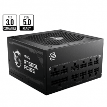 Fuente de Poder MSI MAG PCIE5 80+ Gold / Modular / 20+4 pin ATX / 120mm / 750W 