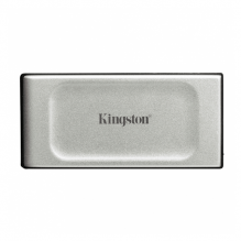 Unidad de Estado Sólido SSD Externo Kingston XS2000 / 1TB / USB C / Negro/Plata