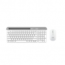 KIT TECLADO Y MOUSE ACTECK CREATOR VIRTUOS SILK MK720 blanco