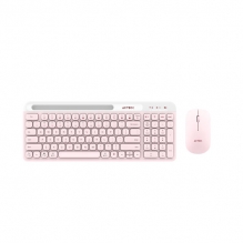 KIT TECLADO Y MOUSE ACTECK CREATOR VIRTUOS SILK MK720 ROSA