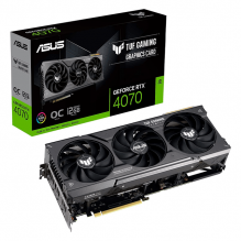 Tarjeta de video GeForce RTX 4070 ASUS TUF  / 3X / 12 GB / NVIDIA DLSS3 GDDR6X