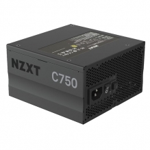 Fuente de poder NZXT C750 / 750W 80 Plus Gold Full Modular