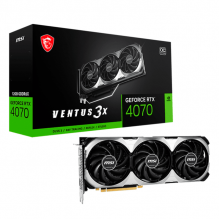 Tarjeta de Video MSI GeForce RTX 4070 Ventus 3X OC / 12 GB / GDDR6x