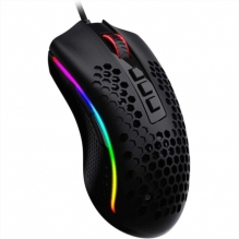 Mouse Gamer Redragon Storm Elite, Alambrico, negro