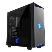 Gabinete Gigabyte Aorus AC300 Glass - Negro / RGB Fusion
